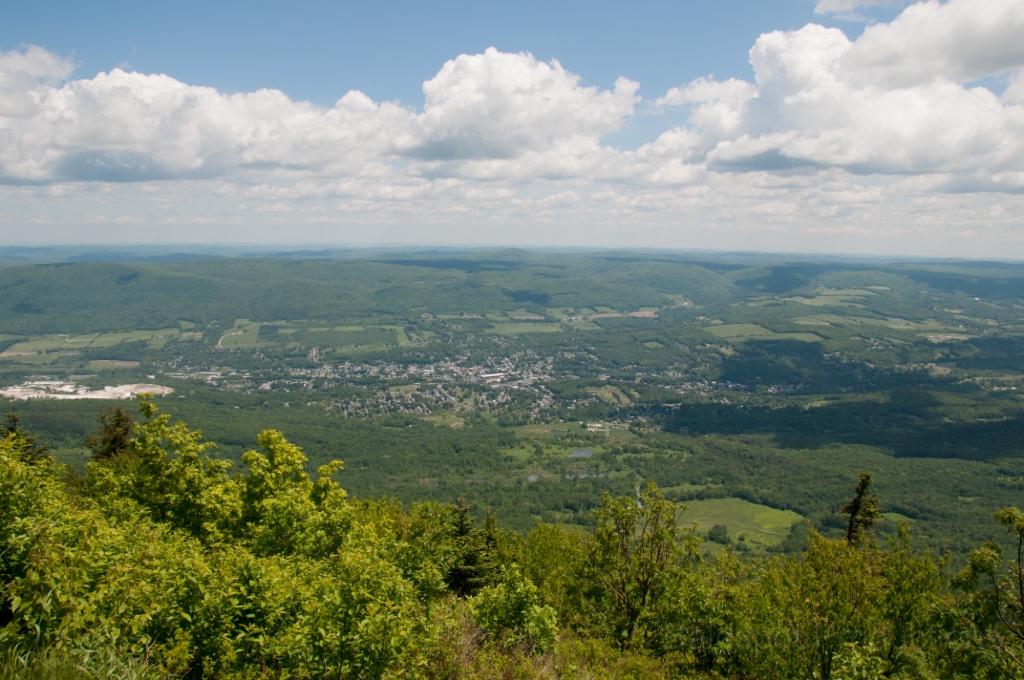 005__DSC1181.jpg - North Adams from near the top of Mt. Greylock