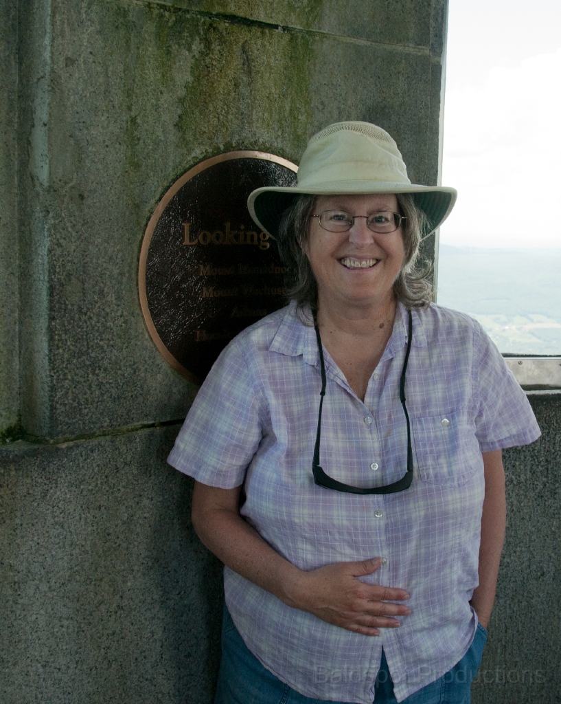 015__DSC1193.jpg - Observation tower at the top of Mt. Greylock