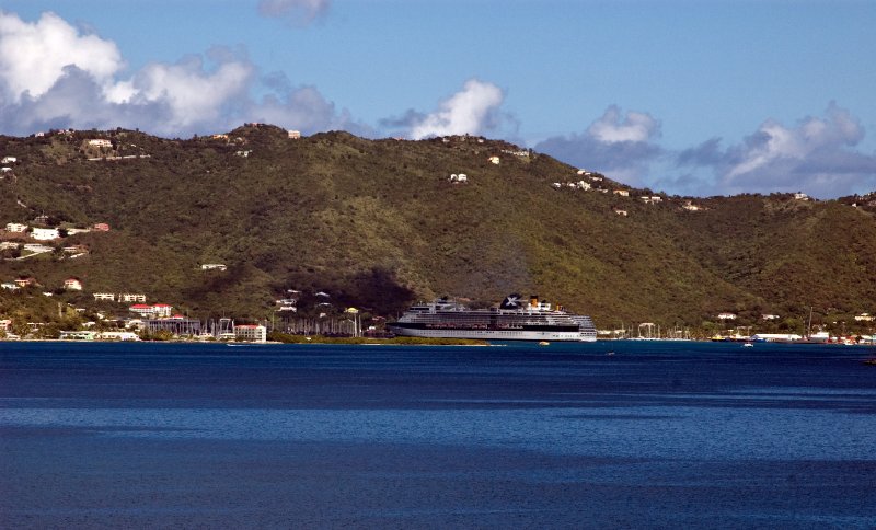 046_DSC_4918.jpg - Road Town, Tortola;  Millenium beat us to the dock!