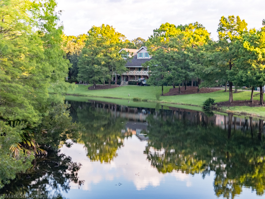 Sassagoula River by the resort (remarkably few mosquitos)   (June 09, 2017)