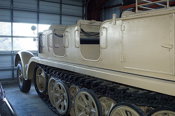 8 ton German WWII halftrack