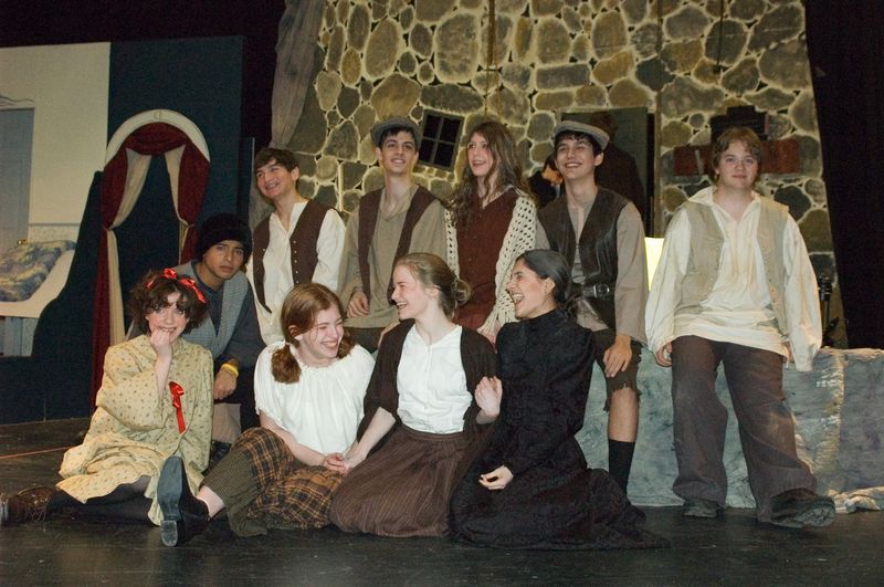 Group shot 1 -- the townspeople